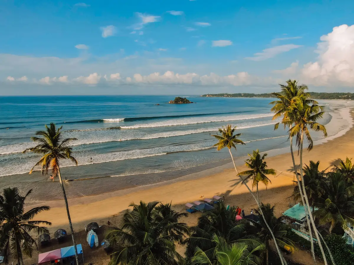Weligama beach break